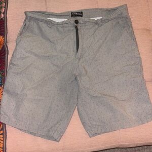 Cargo Gray Flat Front Shorts Classic Design 100%cotton